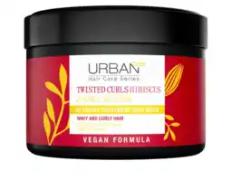 De Online Drogist Urban Care Twisted Curls Hibiscus & Shea Butter Intensive Treatment Hair Mask 230ML aanbieding