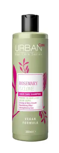 De Online Drogist Urban Care Rosemary & Clove Hair Care Shampoo 350ML aanbieding