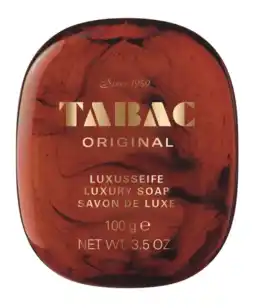 De Online Drogist Tabac Original Luxury Soap - met plastic zeephouder 100GR aanbieding