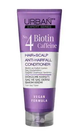 De Online Drogist Urban Care No.4 Biotin Caffeine Hair+Scalp Anti-Hairfall Conditioner 200ML aanbieding