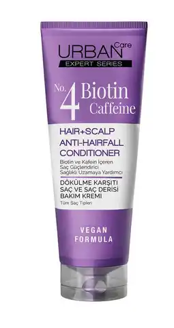 De Online Drogist Urban Care No.4 Biotin Caffeine Hair+Scalp Anti-Hairfall Conditioner 200ML aanbieding
