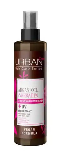 De Online Drogist Urban Care Argan Oil & Keratin Leave-In Hair Conditioner 200ML aanbieding