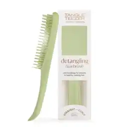 De Online Drogist Tangle Teezer Detangling Hairbrush Matte Olive Green 1ST aanbieding