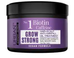De Online Drogist Urban Care No.1 Biotin Caffeine Hair+Scalp Anti-Hairfall Oil Treatment 240ML aanbieding