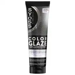 Trekpleister Syoss Color Glaze Neutraal Hair Glossing Toner aanbieding