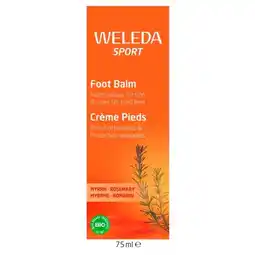 Trekpleister Weleda Voetbalsem aanbieding