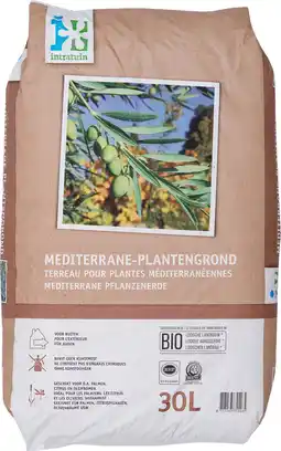 Intratuin Intratuin mediterrane plantengrond Bio RHP 30 L aanbieding