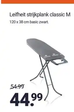 Inter Chalet Leifheit strijkplank classic m aanbieding