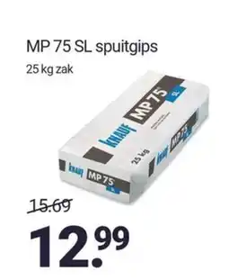 Inter Chalet Mp 75 sl spuitgips aanbieding