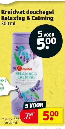 Kruidvat Kruidvat douchegel Relaxing & Calming aanbieding