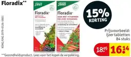 Kruidvat Floradix aanbieding