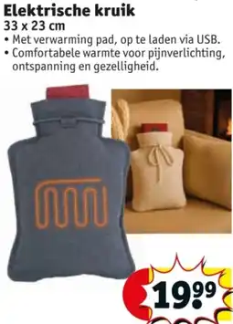 Kruidvat Elektrische kruik aanbieding