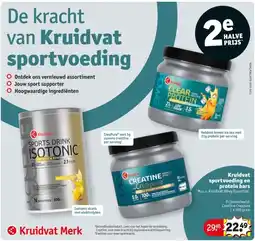 Kruidvat Kruidvat sportvoeding en protein bars aanbieding