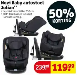 Kruidvat Novi Baby autostoel Julian aanbieding