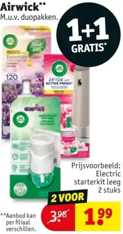 Kruidvat Airwick aanbieding