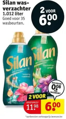 Kruidvat Silan wasverzachter aanbieding
