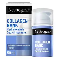Trekpleister Neutrogena Collagen Bank Hydraterende Gezichtscrème aanbieding