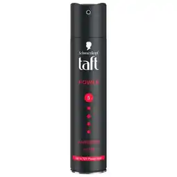 Trekpleister Taft Styling Power Level 5 Haarspray aanbieding