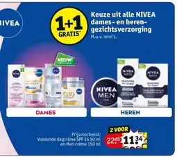 Kruidvat Keuze uit alle nivea dames- en gezichtsverzorging aanbieding
