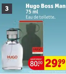 Kruidvat Hugo Boss Man aanbieding