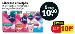 Kruidvat Libresse enkelpak aanbieding
