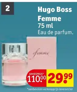 Kruidvat Hugo Boss Femme aanbieding