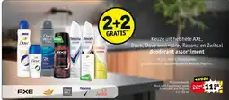 Kruidvat Keuze uit het hele AXE, Dove, Dove men+care, Rexona en Zwitsal deodorant assortiment aanbieding