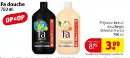 Kruidvat Fa douche aanbieding