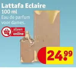 Kruidvat Lattafa Eclaire aanbieding