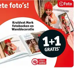 Kruidvat Kruidvat Merk fotoboeken en Wanddecoratie aanbieding