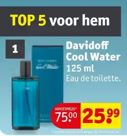 Kruidvat Davidoff Cool Water aanbieding
