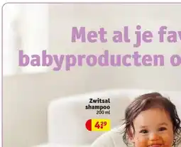 Kruidvat Zwitsal shampoo aanbieding
