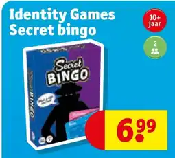 Kruidvat Identity games secret bingo aanbieding