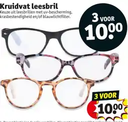 Kruidvat Kruidvat leesbril aanbieding