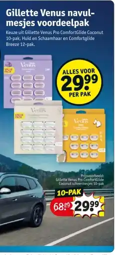 Kruidvat Gillette Venus navul mesjes voordeelpak aanbieding
