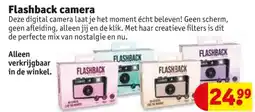 Kruidvat Flashback camera aanbieding