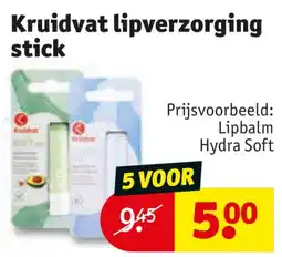 Kruidvat Kruidvat lipverzorging stick aanbieding