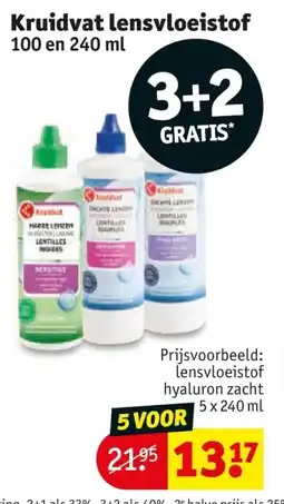 Kruidvat Kruidvat lensvloeistof aanbieding