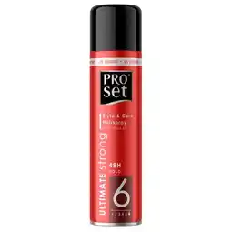 Trekpleister Proset Style & Care Ultimate Strong 6 Haarspray aanbieding