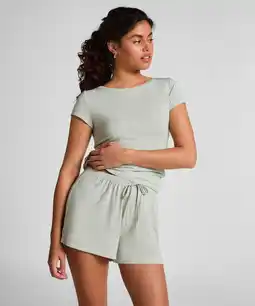 Hunkemoller Hunkemöller Jersey pyjamaset Grijs aanbieding