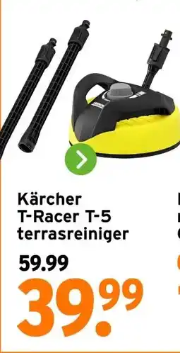 GAMMA Kärcher T-Racer T-5 terrasreiniger aanbieding