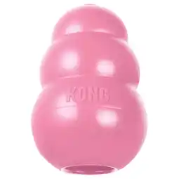 Zooplus KONG Maat L Roze Rubberen Puppyspeelgoed aanbieding