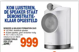 Correct Bowers & wilkins formation duo aanbieding