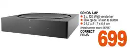 Correct Sonos amp aanbieding