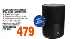 Correct Bluesound pulse m p230 draadloze luidspreker aanbieding