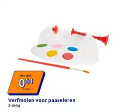 Action Verfmolen voor paaseieren aanbieding