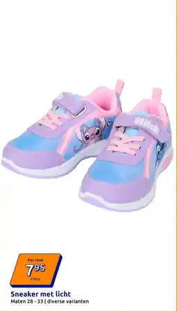 Action Sneaker met licht aanbieding