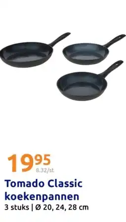 Action Tomado Classic koekenpannen aanbieding