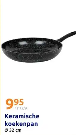 Action Keramische koekenpan aanbieding