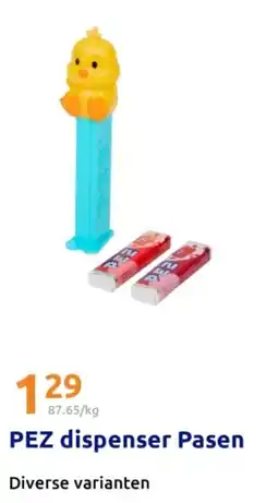 Action PEZ dispenser Pasen aanbieding